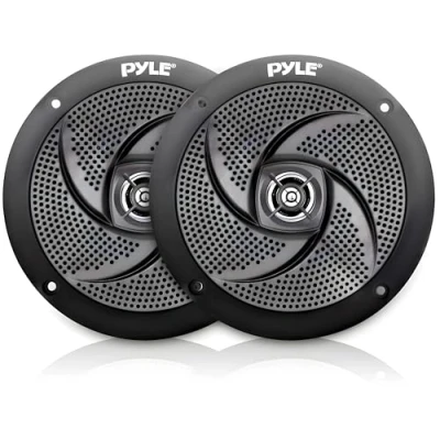 Imagen de Pyle Marine Speakers Torre de Wakeboard Impermeable Perfil bajo 5.25 Pulgadas y Sistema Sonido estéreo Audio para Exteriores Resistente a la Intemperie con Potencia 180 W, 1 par en