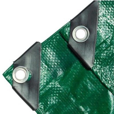 Imagen de lona de protección 3 x m, 150 g/m², verde, multiusos y jardín, impermeable, con ojales, construcción para tienda campaña camping jardín (3 3)