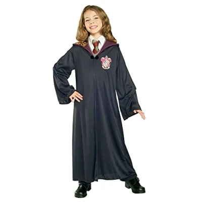 Imagen de RUBIES Disfraz de Harry Potter Deluxe Gryffindor para niños Talla 128 Gorros, máscaras y accesorios fiesta, individual, Multicolor, 7 8 años (rubh 700574/L 128cm)