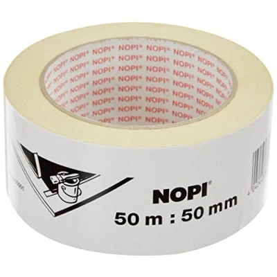 Imagen de NOPI Cinta de Pintar Pintor, Removible Sin Residuos hasta 2 Días Después, Disolventes Ancha, 50 m x mm