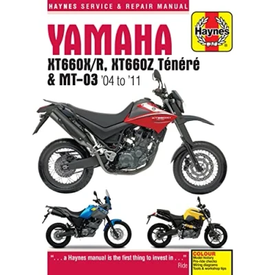 Imagen de Yamaha XT660 &amp; MT 03 (04 11) Haynes Repair Manual: 2004 2011