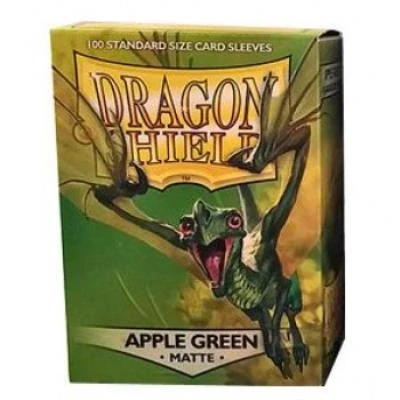 Imagen de Dragon Shield Matte 200, Apfel Grün/Apple Green Manga de la Tarjeta (2 Packs, 2x100) para TCGs Pokemon MTG Magic