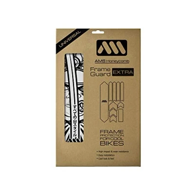 Imagen de All Mountain Style Protector Cuadro Bicicleta MTB Adhesivo Bici Modelo Extra con 10 Protectores Protege tu de Arañazos y Golpes