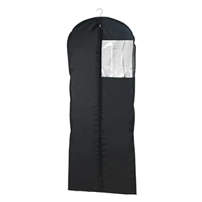 Imagen de Wenko Bolsa Protectora para Ropa Deep Black 60 x 150 cm Plegable Negro