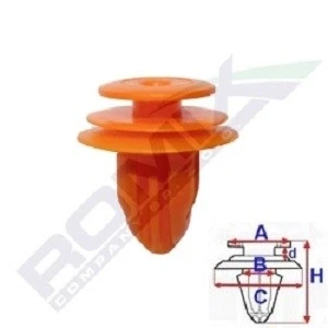 Imagen de ROMIX C60693 Grapa HONDA: CIVIC 8 Hatchback