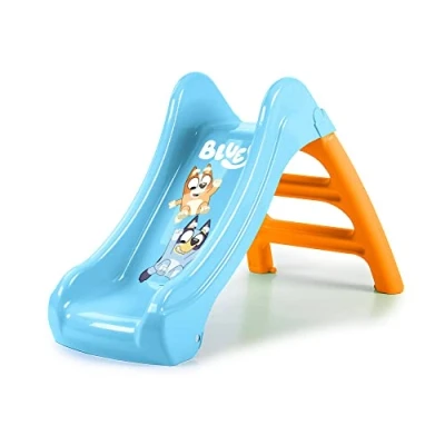 Imagen de FEBER First Slide Bluey, tobogán Infantil de tamaño pequeño, con Apertura para Manguera Convertirse en Agua, niños y niñas a Partir 1 año, Famosa (FEU10000)