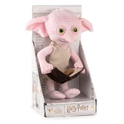 Imagen de Harry Potter Peluche Dobby con Diario de Tom Riddle 27cm Edición Coleccionista Calidad Super Soft