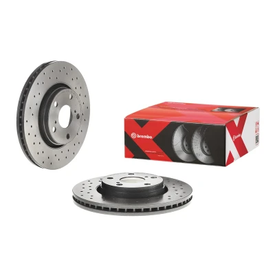 Imagen de BREMBO 09.A914.1X Disco de freno 295 26 5 perforado/ventil. int. revestido altamente carbonizado TOYOTA: Auris Hatchback, Corolla X Berlina