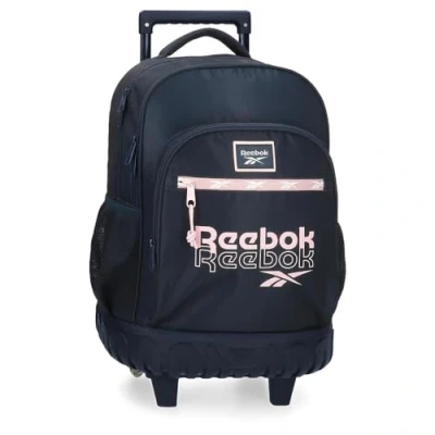 Imagen de Reebok Binley Mochila Compact 2 Ruedas Azul 32x43x21 cms Poliéster by Joumma Bags
