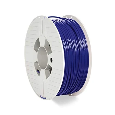 Imagen de VERBATIM Filamento PLA Impresión 3D I 2,85 mm 1 kg de Polilactida Alto Rendimiento para Extrusión Material Impresoras y Pluma Bobina 126 m azul