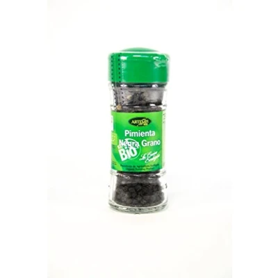 Imagen de Artemisbio Tarro Pimienta Negra Grano Eco 40 Gr Especias Y Condimentos 100 g