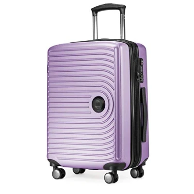 Imagen de HAUPTSTADTKOFFER Mitte Maleta Rígida Grande, TSA, 4 Ruedas, Equipaje Facturable con Ampliación de Volumen 8 cm, 77 130 litros, Lila
