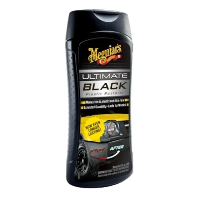 Imagen de Meguiar&#039;s G15812EU Ultimate Black Plastic Restorer Restaurador de Plásticos, 355 ml.