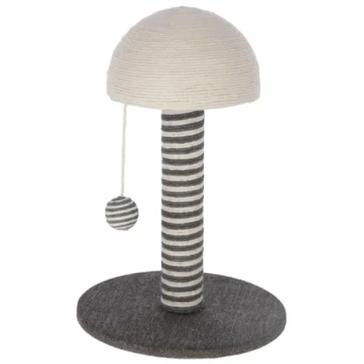 Imagen de Kerbl Maxi Pet 81626 Funghi Columna rascadora (30 x 30 42 cm), Color Gris