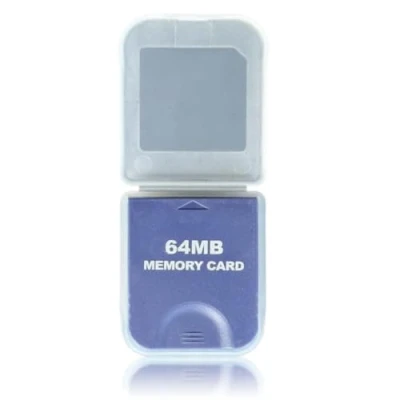 Imagen de WICAREYO Tarjeta de memoria 64 m con paquete para Wii NGC Gamecube, color morado