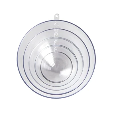 Imagen de Rayher Moldes cuencos semiesferas, 5 ud, 6 14 cm ø, para hormigón y Raysin, reutilizables, 36120000
