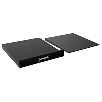 Imagen de Audibax PAD 8 Soporte con Almohadilla de Aislamiento Acústico Densidad 6,5 a Pulgadas Panel para Altavoces Estudio Múltiples configuraciones Compatibilidad Universal