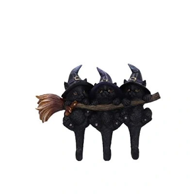 Imagen de Nemesis Now Witches Helpers Colgador para Llaves (20 cm), Negro