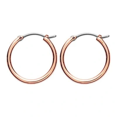 Imagen de FOSSIL Pendientes para Mujer en Acero Inoxidable o Semipreciosos con Cierre de Palanca, Oro Rosado