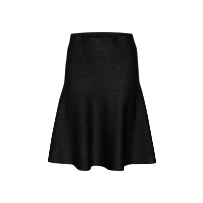 Imagen de Culture Cuannemarie Falda acampanada, Mujer, Talla: XS, Black
