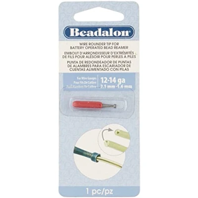 Imagen de Beadalon Accesorio de rebaba Redonda Alambre con escariador Cuentas Que Funciona Pilas y Cables Calibre 12, 14 más pequeño