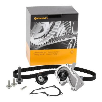 Imagen de CONTITECH CT881WP3 Bomba de Agua + Kit Distribucion con tornillos del árbol levas 117 FORD: Ecosport Mk2, Focus 2, FIESTA 6, VOLVO: S40 II, V50