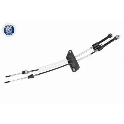 Imagen de VAICO V10 8064 Cable de accionamiento, caja cambios Polipasto doble VOLKSWAGEN: Transporter 5, Multivan 5 (7HM, Bus