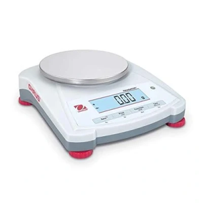 Imagen de OHAUS NV622 EU Navigator Balanza portátil, capacidad de 620 g, legibilidad 0,01 tamaño bandeja 145 mm