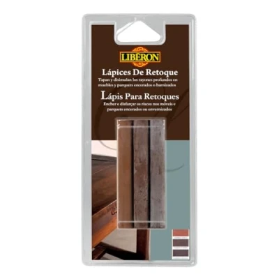 Imagen de Liberon Lápices de retoque caoba 3x10ml