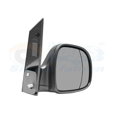Imagen de espejo retrovisor Van Wezel 3080802 derecha negro rugoso completo, asférico, para ajuste manual MERCEDES BENZ: Vito Mixto, Bus