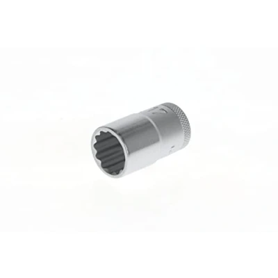 Imagen de GEDORE vaso, Llave de Accionamiento 1/2&#039;&#039; 12,5 mm, doce cantos, 17 mm ancho, Herramienta, D 19 17, Acero cromado