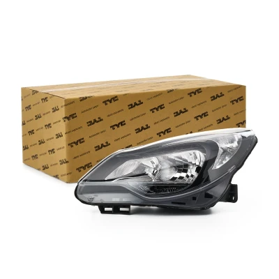 Imagen de TYC 20 12630 15 2 Faros izquierda H7, W21/5W, PSY24W, H1 para circulación por la derecha con electromotor OPEL: Corsa D Hatchback