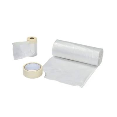 Imagen de WAGNER conjunto de cubiertas Universal Extra Premium incluye lámina cobertura 4 x 6 m, con cinta adhesiva 20 m 0,55 pintor 36 mm