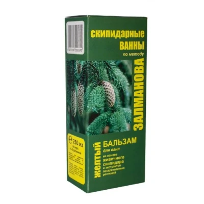 Imagen de &#039;terpentin baño amarillo &quot;Dr. zalmanov, 250 ml