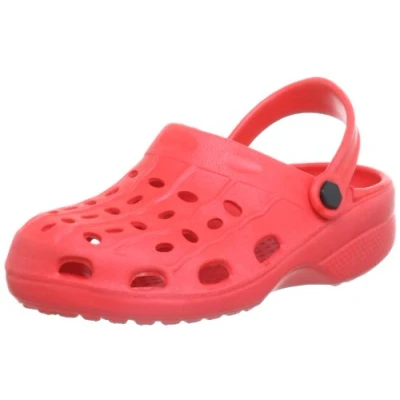 Imagen de Playshoes Zuecos unisex para niños, zuecos, rojo (rojo 8), 22/23 EU, 171727