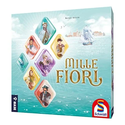 Imagen de Devir Mille Fiori, Juego de Mesa, Mesa Ingenioso, con Amigos y Familia, 10 años (BGMILLEEC)
