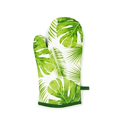 Imagen de Excelsa Foliage Guante de Horno, Talla única, Forro 100% algodón, Relleno poliéster