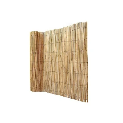 Imagen de Acomoda Textil Valla Natural Cañizo para Ocultación y Decoración de Ambientes. Rollo Protector Visual Privacidad Balcón, Patio Jardín. (1,5x3 Metros)