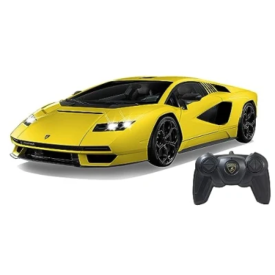 Imagen de JAMARA Lamborghini Countach LPI 800 4 1:16 2,4 GHz Parabrisas Transparente, luz LED, Coche RC