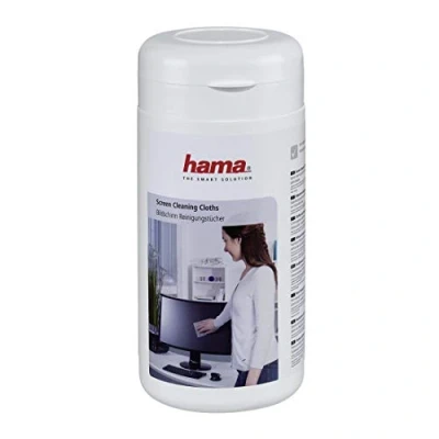 Imagen de Accesorio limpieza Hama Toallitas húmedas, 100 unidades, Blanco