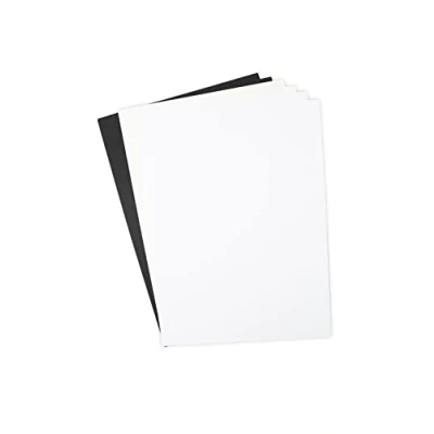 Imagen de Sizzix Cartulina Surfaces A4 Negro/Marfil/Blanco 60PK 665989 Capítulo 3 2022, Papel, Multicolor, One Size
