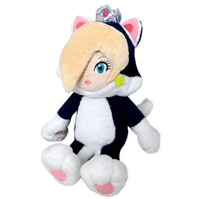Imagen de Sanei Super Mario Series 9&quot; Cat Rosalina Plush Doll