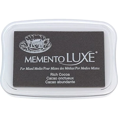 Imagen de Tsukineko Memento Luxe Sauco Almohadilla de Tinta, Color Cacao, Rich Cocoa, Talla única