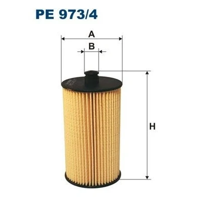 Imagen de FILTRON PE 973/4 Filtro Combustible Cartucho filtrante VOLKSWAGEN: Crafter 30 50 Furgón, 35 Bus, Camión de plataforma/Chasis