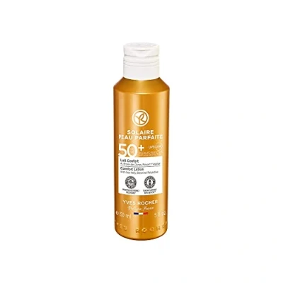 Imagen de Yves Rocher SOLAIRE PEAU PARFAITE Leche solar con SPF 50+ Protección y cuidado para rostro cuerpo 150 ml