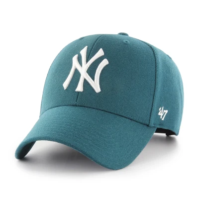 Imagen de &#039;47 MLB NEW YORK Yankees Unisex Gorra, Talla: One Size, Pacific green