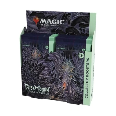 Imagen de Magic: The Gathering Duskmourn: House of Horror Collector Booster Box 12 Packs (180 Magic Cards)