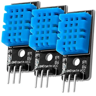 Imagen de AZDelivery 3 x KY 015 Módulo del Sensor de Temperatura DHT11 Compatible con Arduino E Book Incluido!