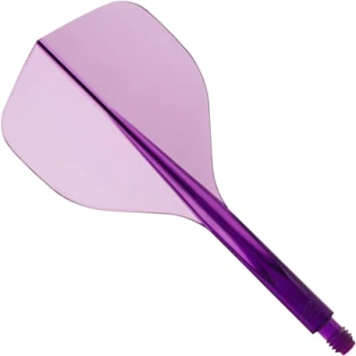 Imagen de Condor Axe 120 Dardos y colores (morado transparente, corto)