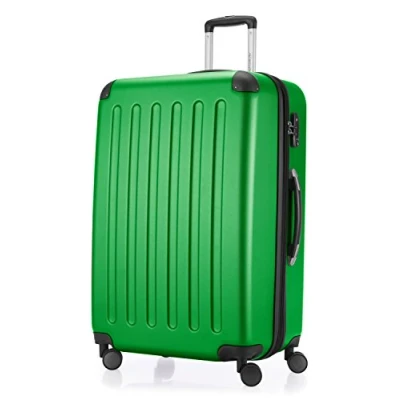 Imagen de HAUPTSTADTKOFFER SPREE Maleta rígida, Trolley expandible, Equipaje de viaje, 4 ruedas dobles, TSA, 75 cm, 119 litros, Verde